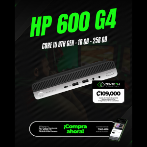 PC Mini HP ProDesk 600 G4 Core i5 8va Gen 16GB 256GB SSD Usada