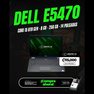 Laptop DELL Latitude E5470 Core i5 6ta Gen 8GB 256GB SSD Usada