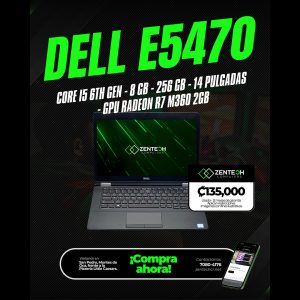 Laptop DELL Latitude E5470 Core i5 6ta Gen 8GB 256GB SSD Radeon R7 2GB Usada