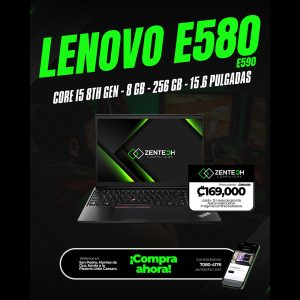 Laptop LENOVO ThinkPad E580/E590 Core i5 8va Gen 8GB 256GB SSD Usada