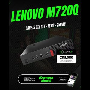 PC Mini Lenovo ThinkCentre M720q Core i5 8va Gen 16GB 256GB SSD Usada