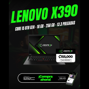 Laptop Lenovo ThinkPad X390 i5 8va Gen 16GB 256GB SSD Usada