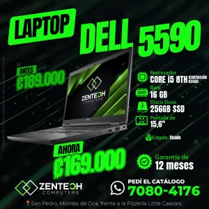 Laptop DELL Latitude 5590 Core i5 8va Gen Usada